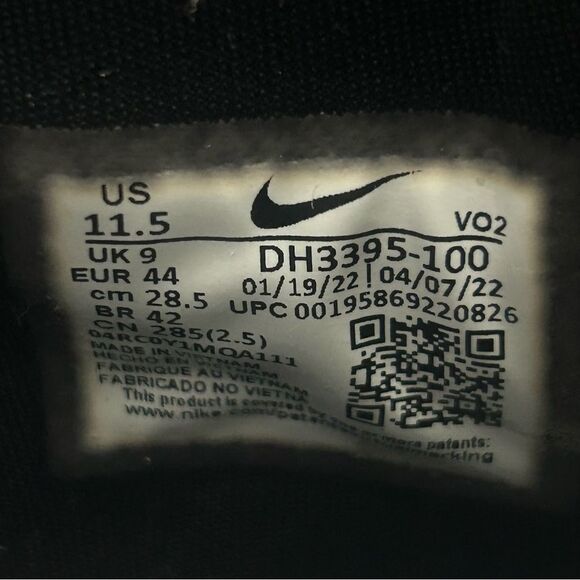 Nike Superrep Cycle 2 NN cycling shoes white womens 11.5 DH3395-100 No Insoles - Picture 7 of 7